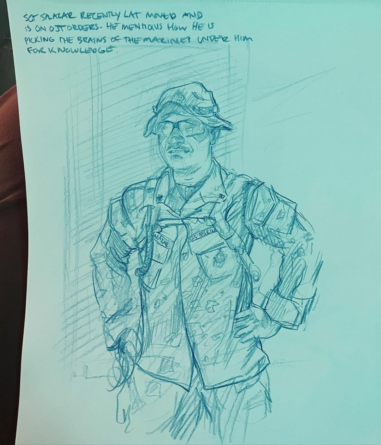 Sgt. Salazar — OJT Orders