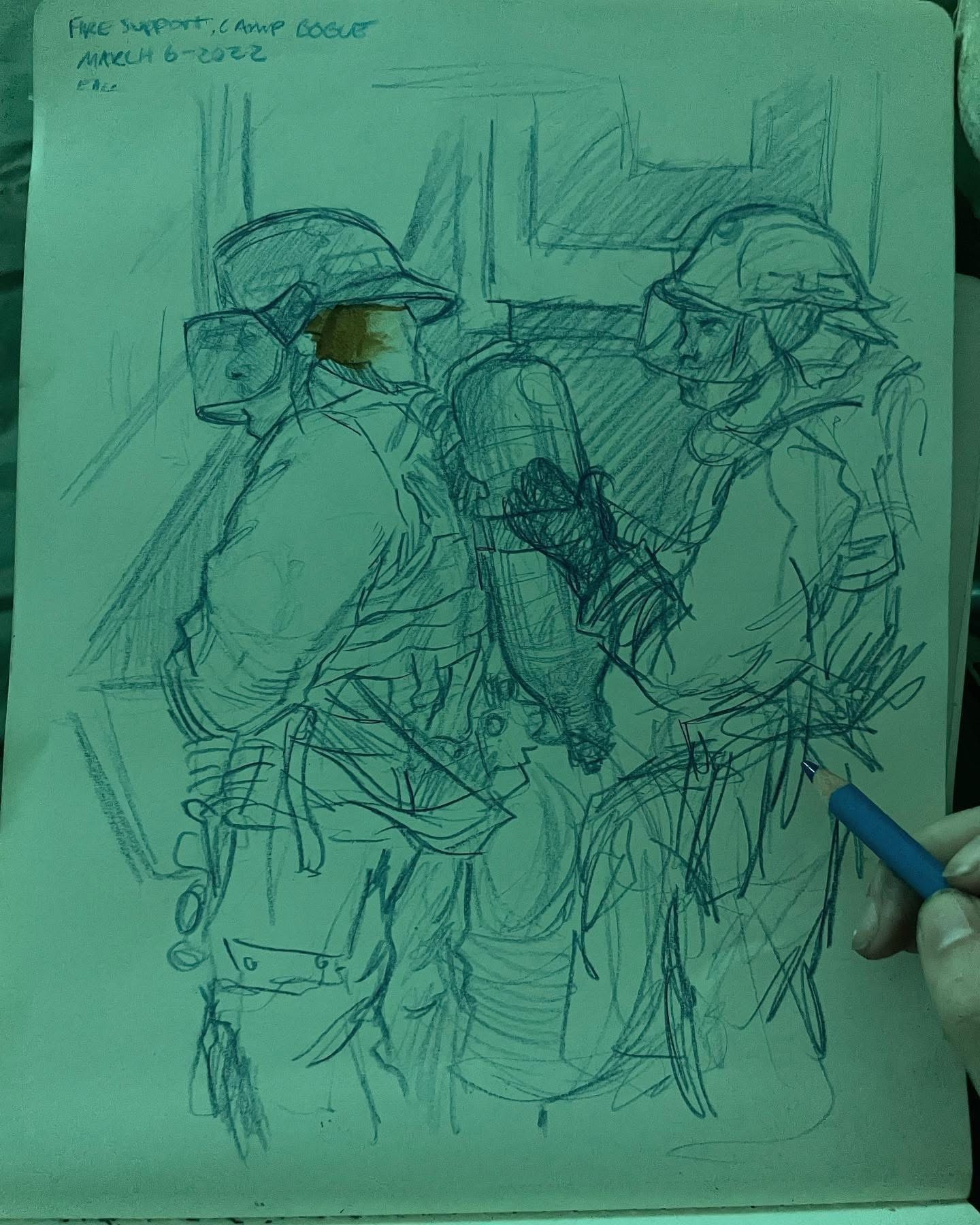 Soldier Kneeling — Full Gear