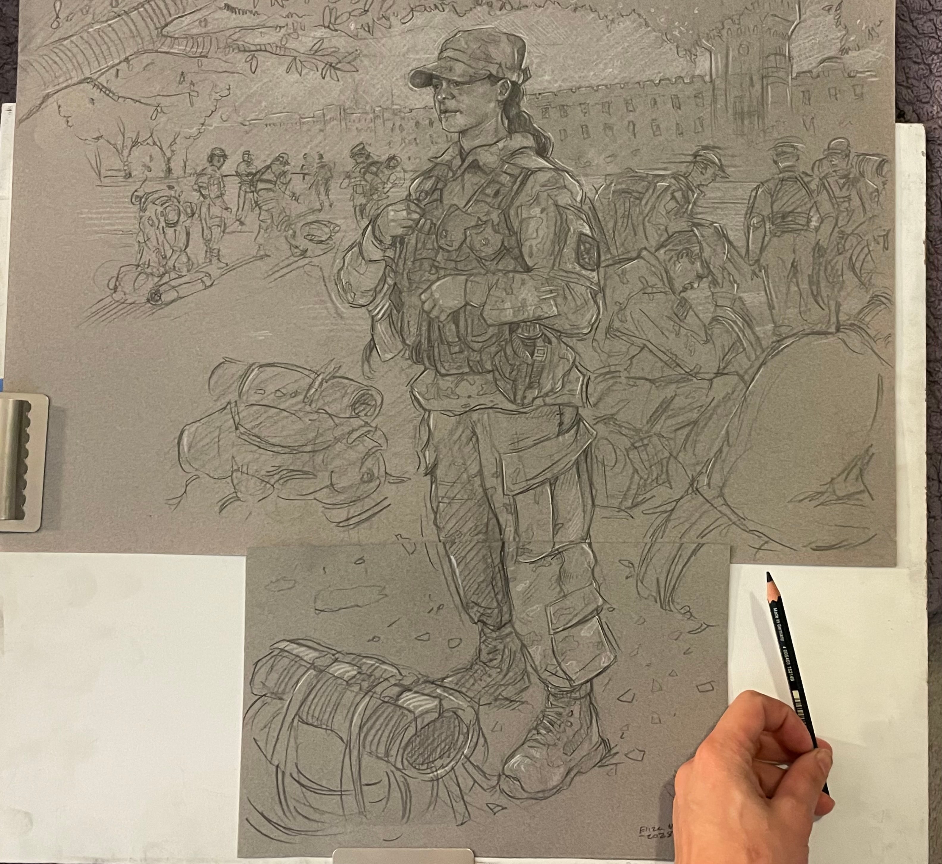 Soldier in Uniform