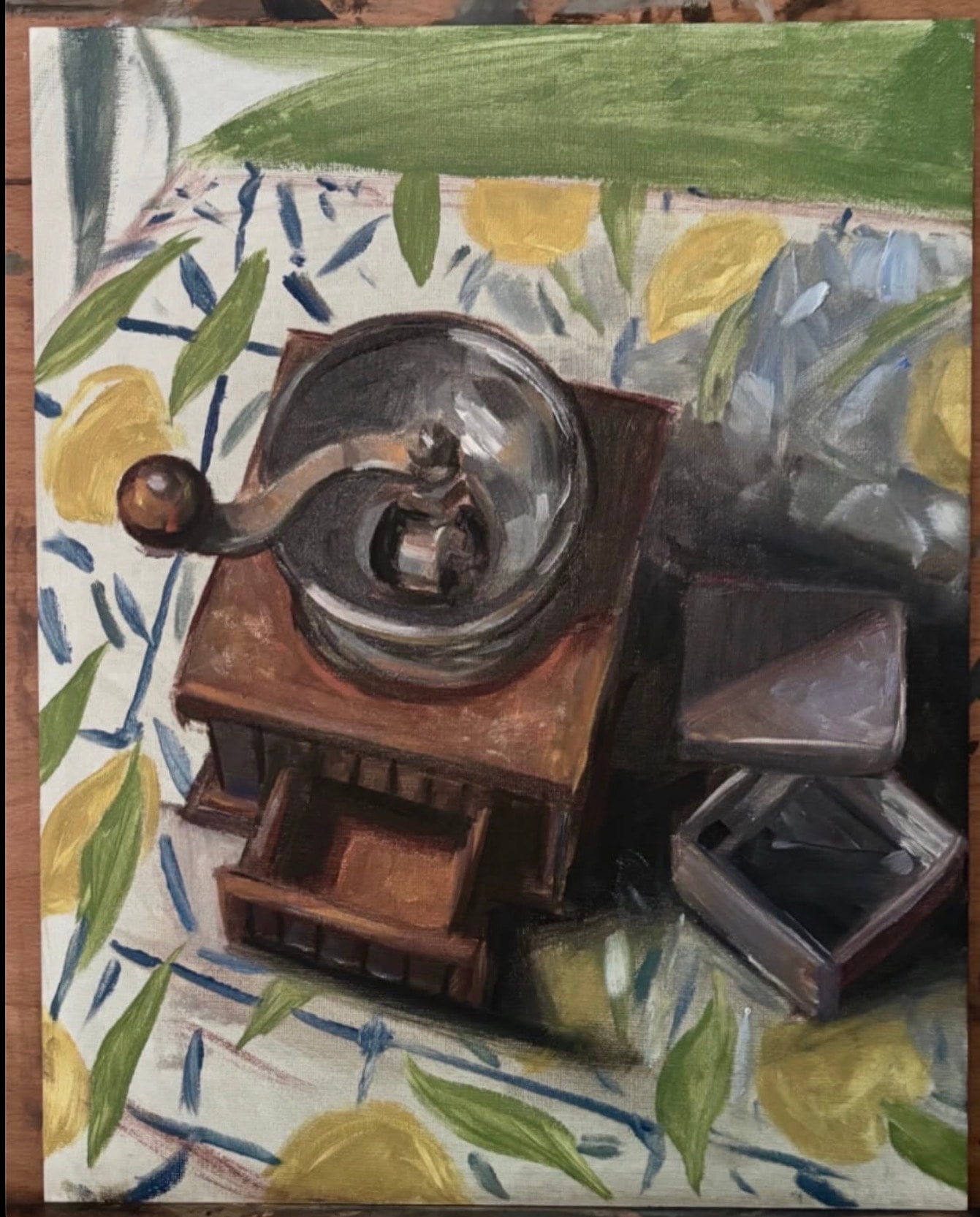Coffee Grinder — artwork by Elize McKelvey